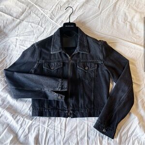 Balenciaga Black Denim Jacket